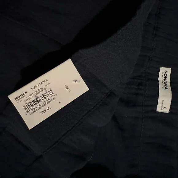 Womens Dark blue Sonoma shorts. - Picture 3 of 3